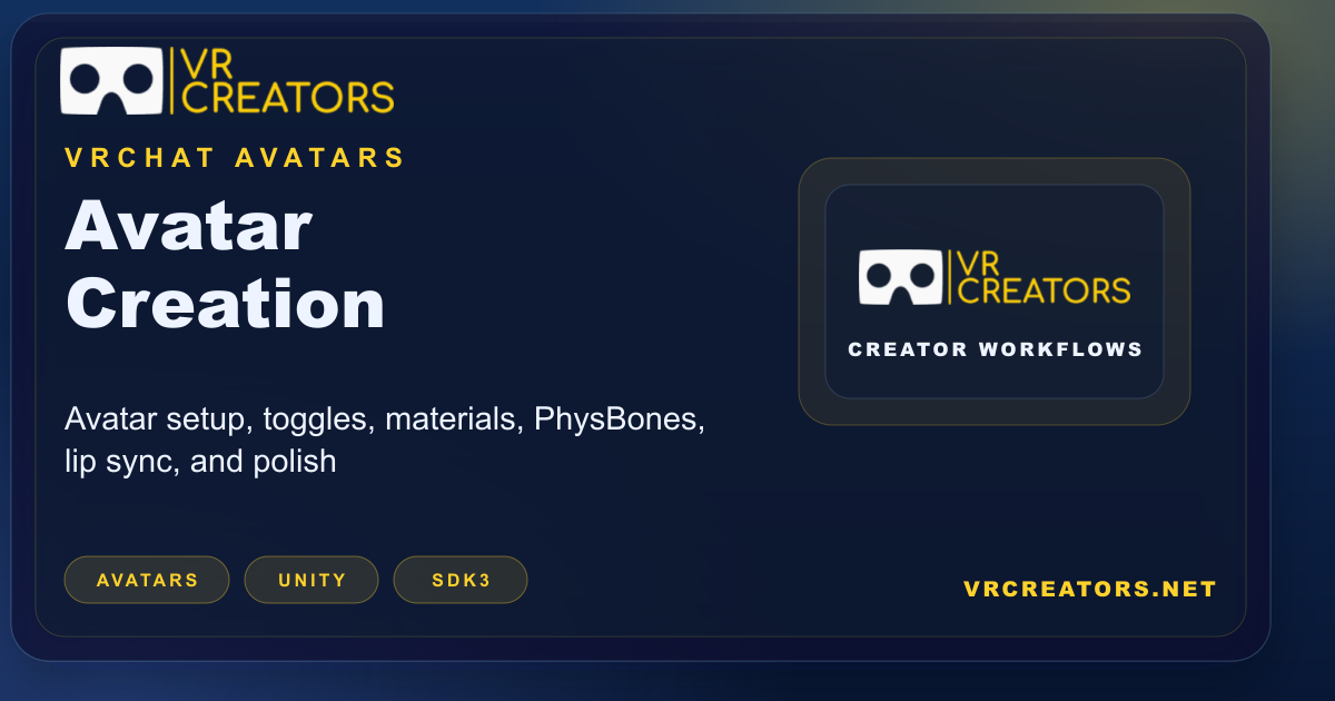Avatar Creation