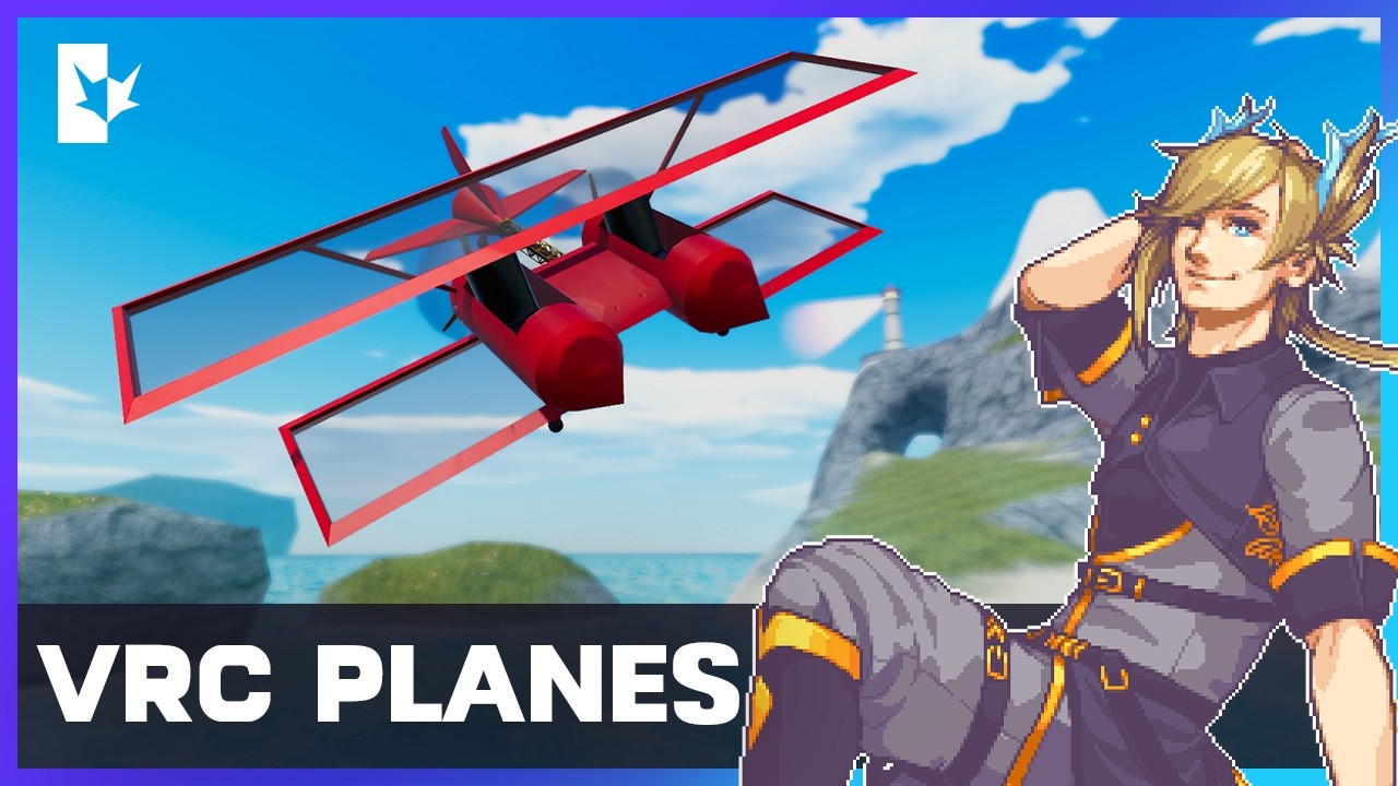 Co-op Plane Game Series - VRC Game Dev