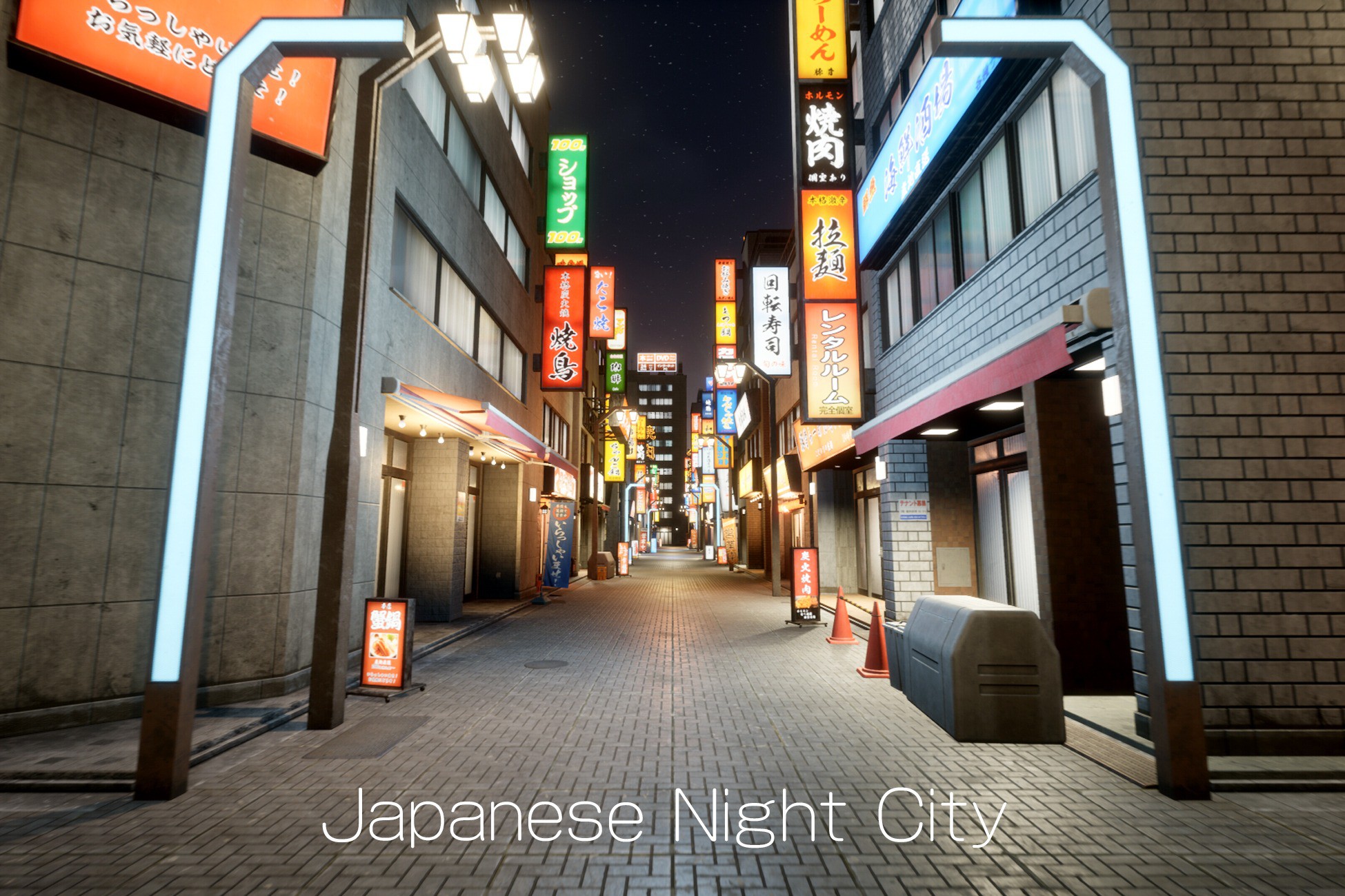 Japanese Night City