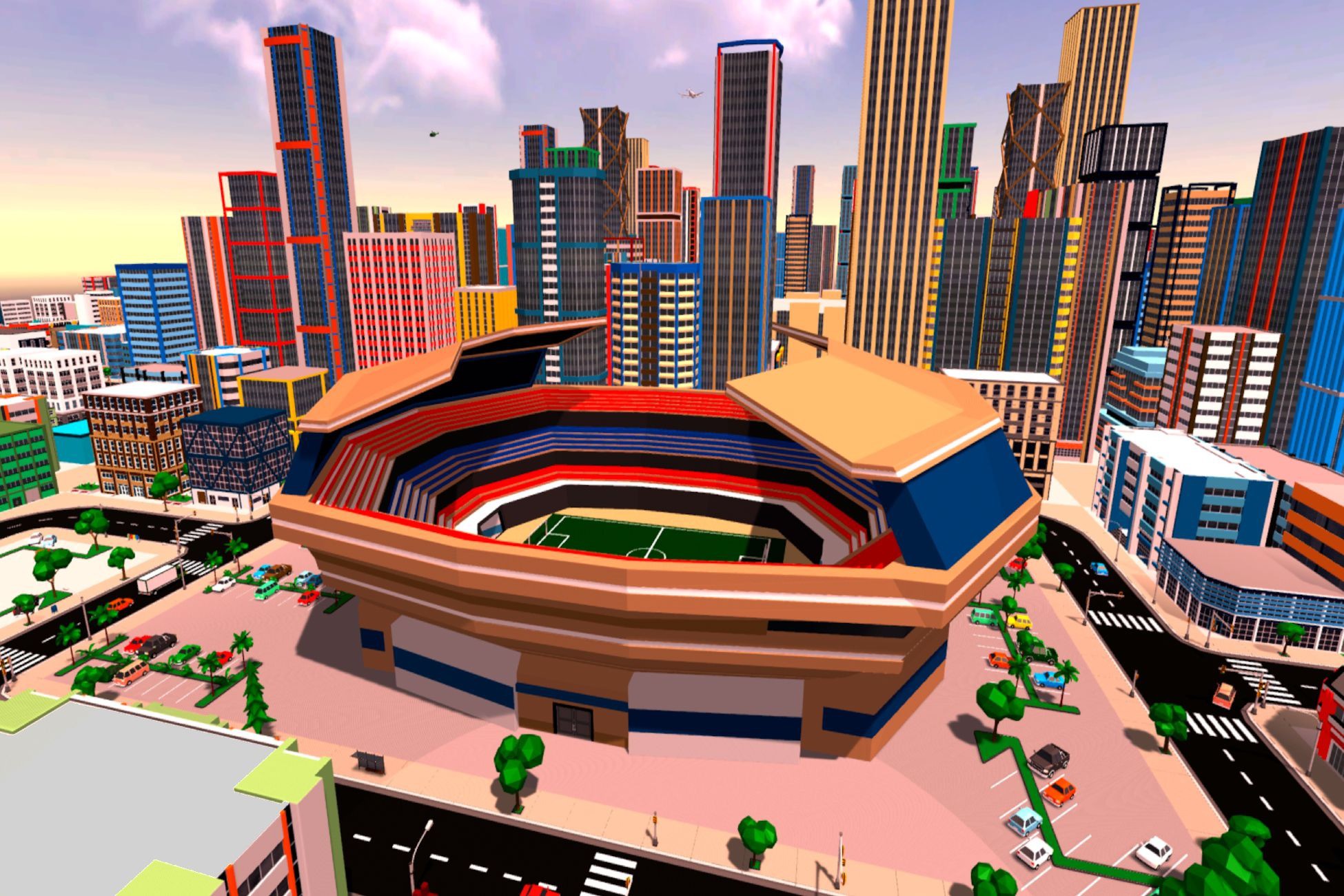 LowPoly City Generator
