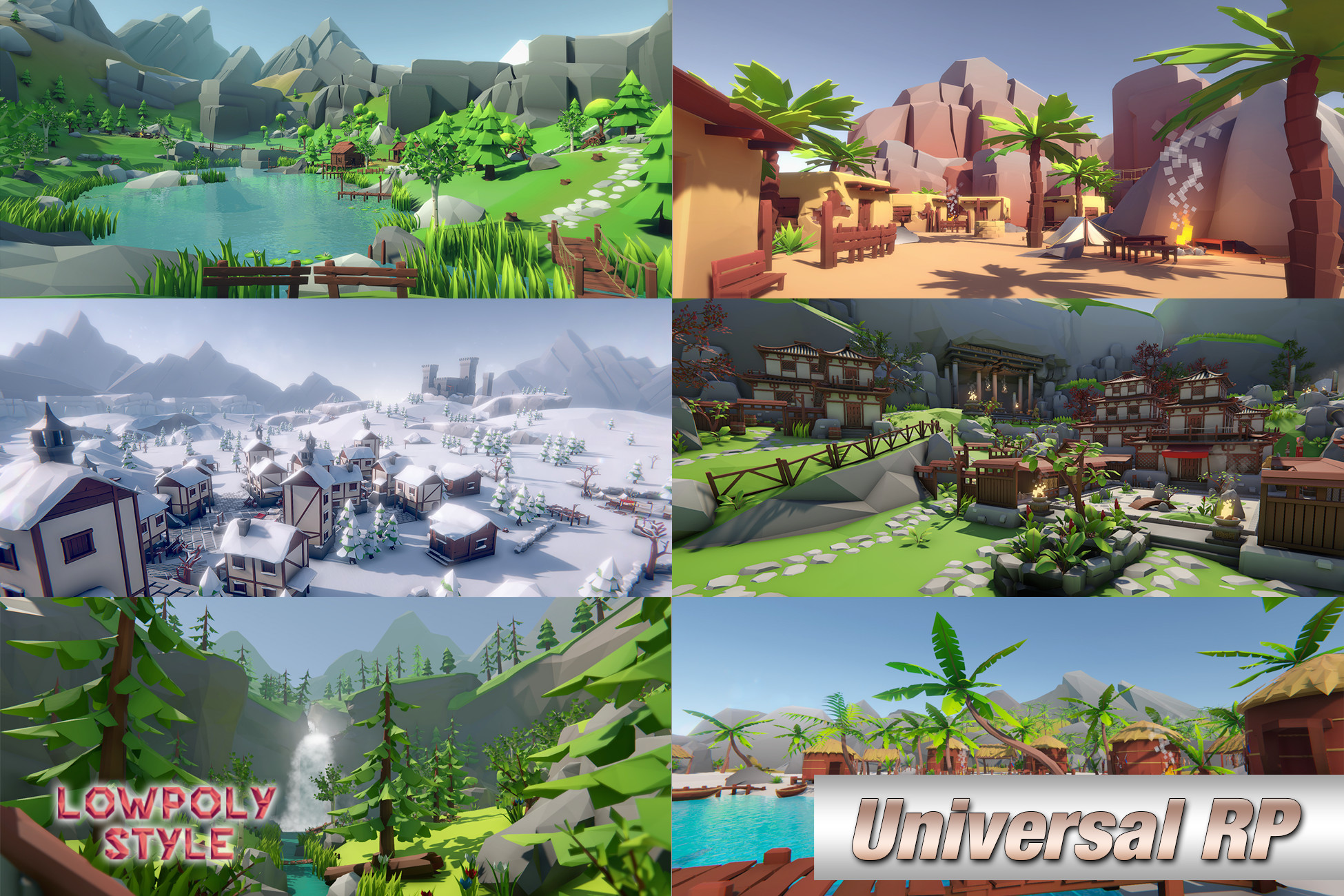 Lowpoly Style Ultra Pack URP