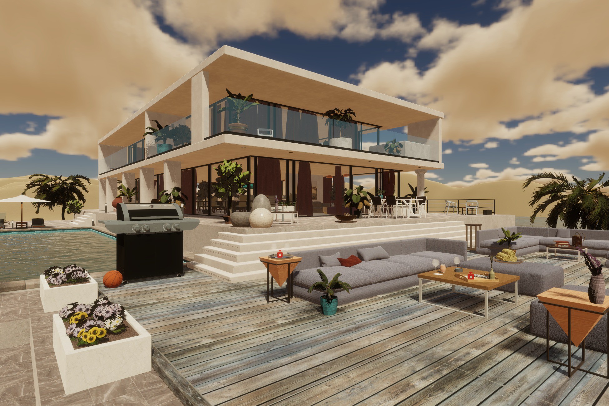 Modern Villa and Pool