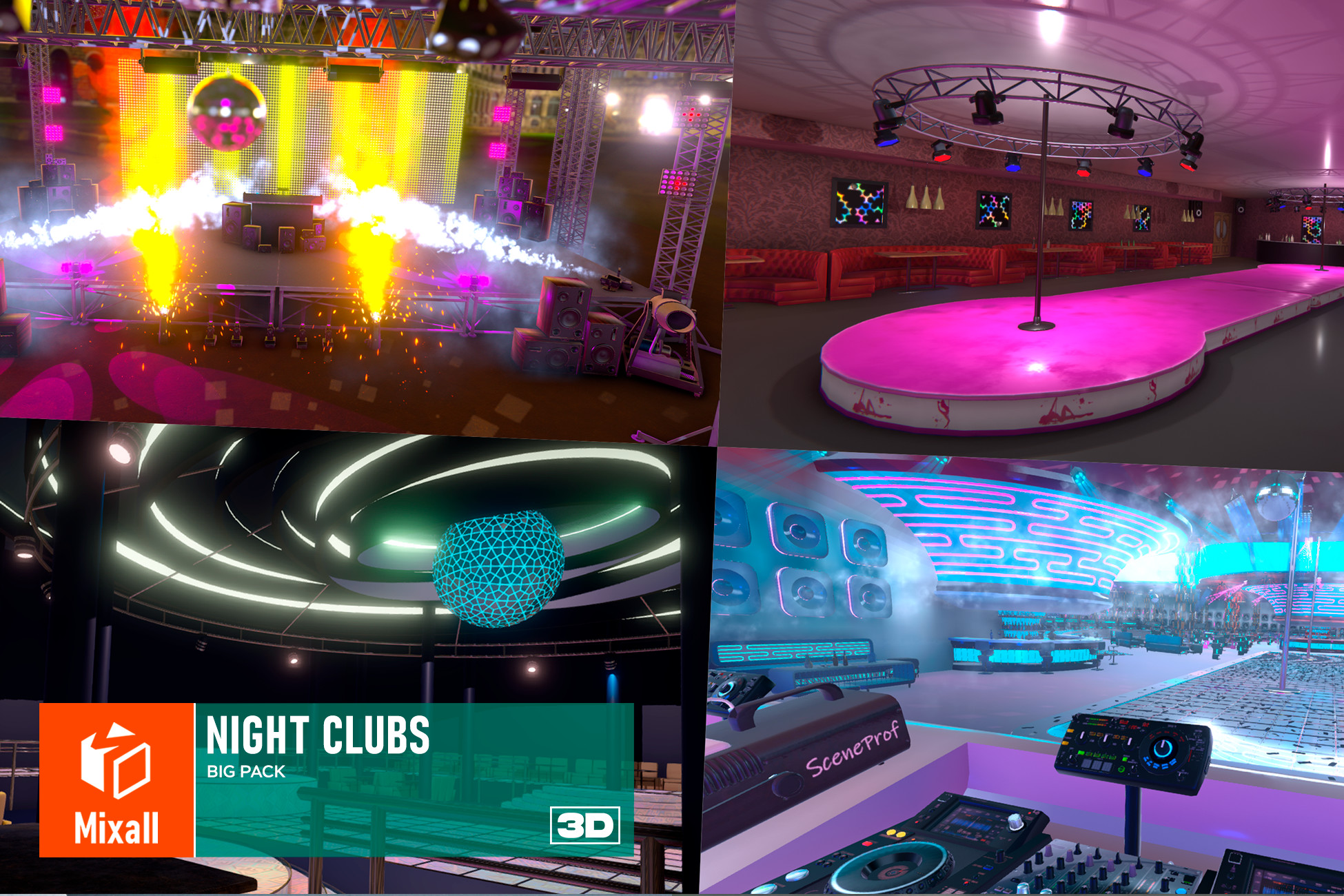 Night clubs - Big Pack