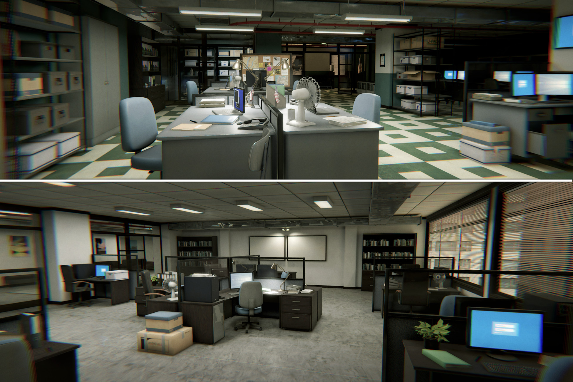 Office and Police Station Pack (Modular)