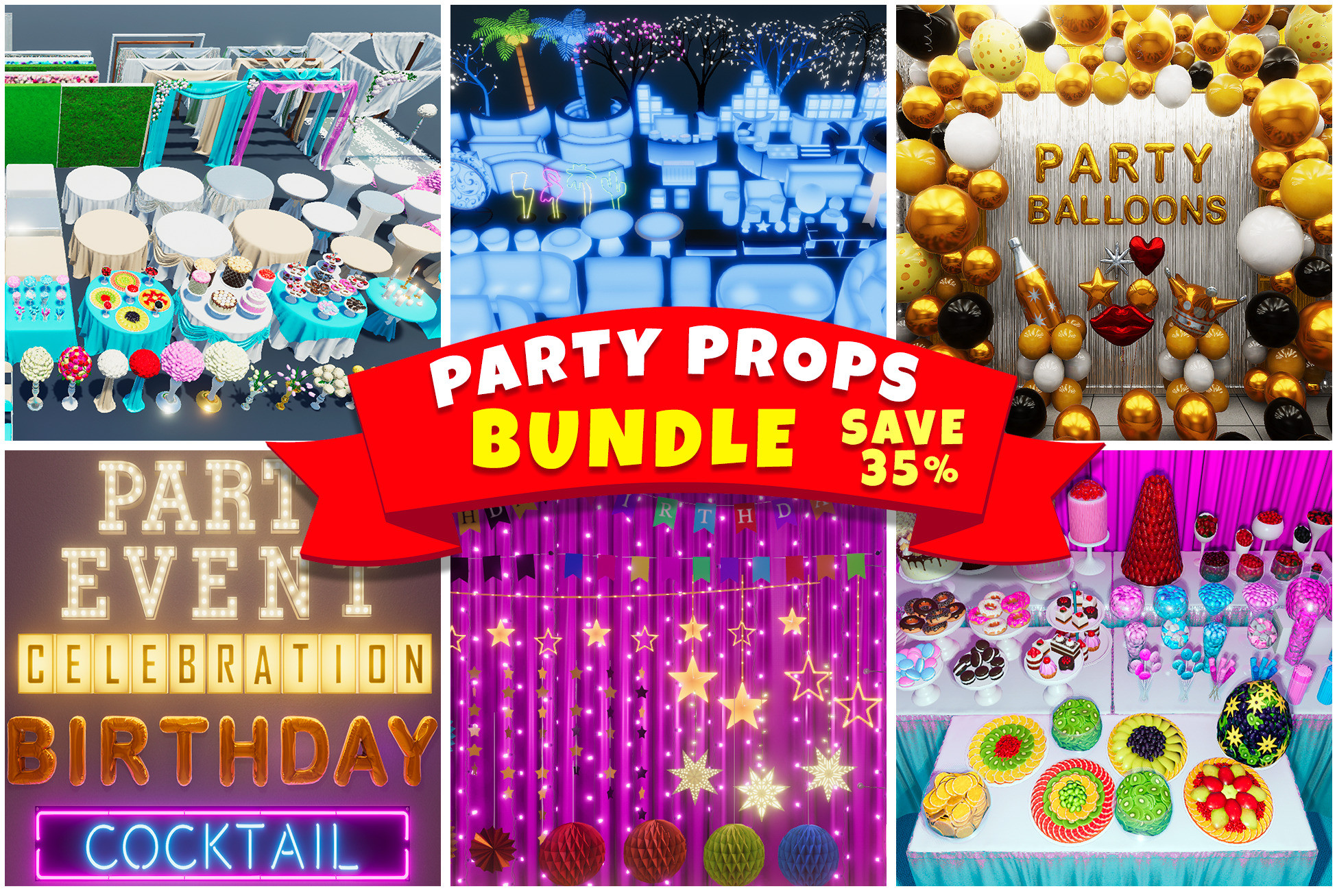 Party Props Bundle