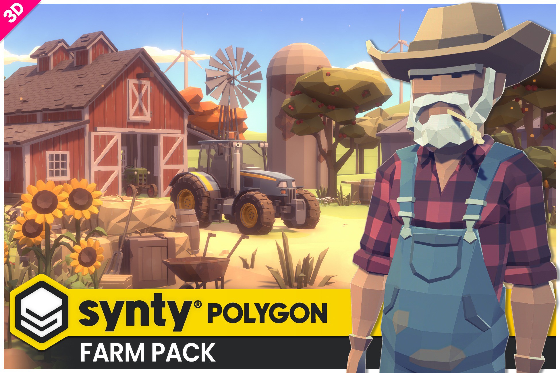 POLYGON - Farm Pack - Art by Synty