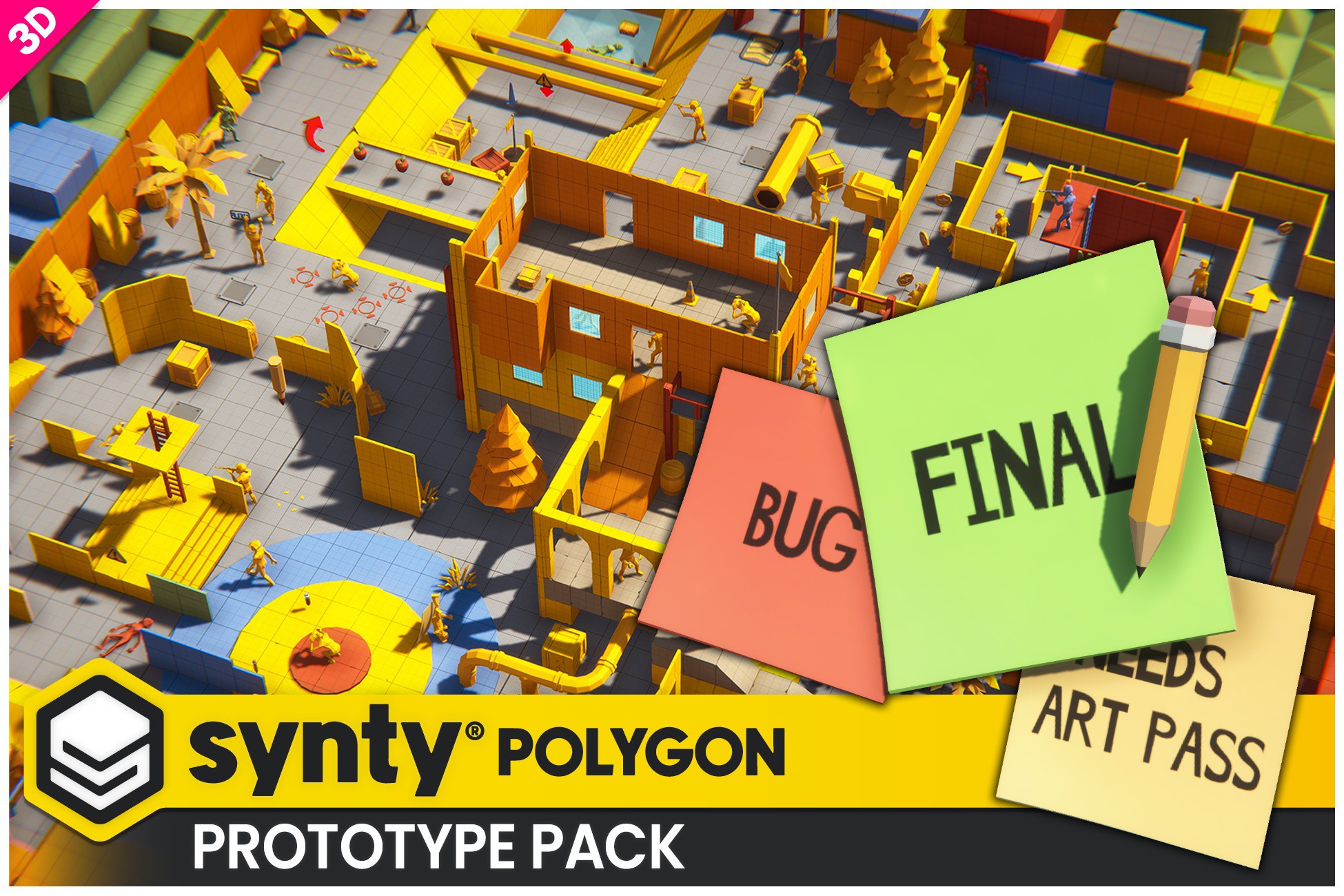 POLYGON - Prototype Pack - Art by Synty