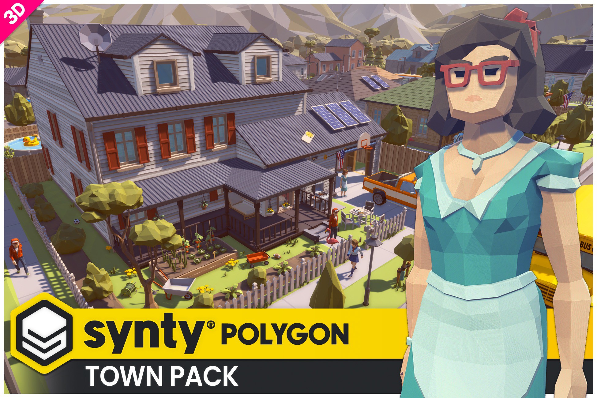 POLYGON - Town Pack - Art by Synty