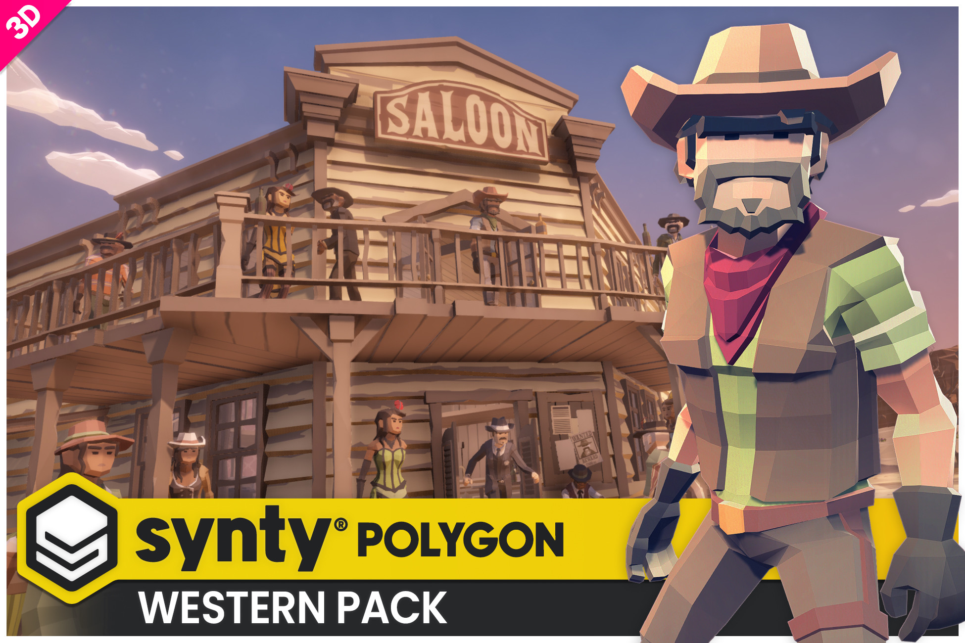 POLYGON - Western Pack - Art by Synty