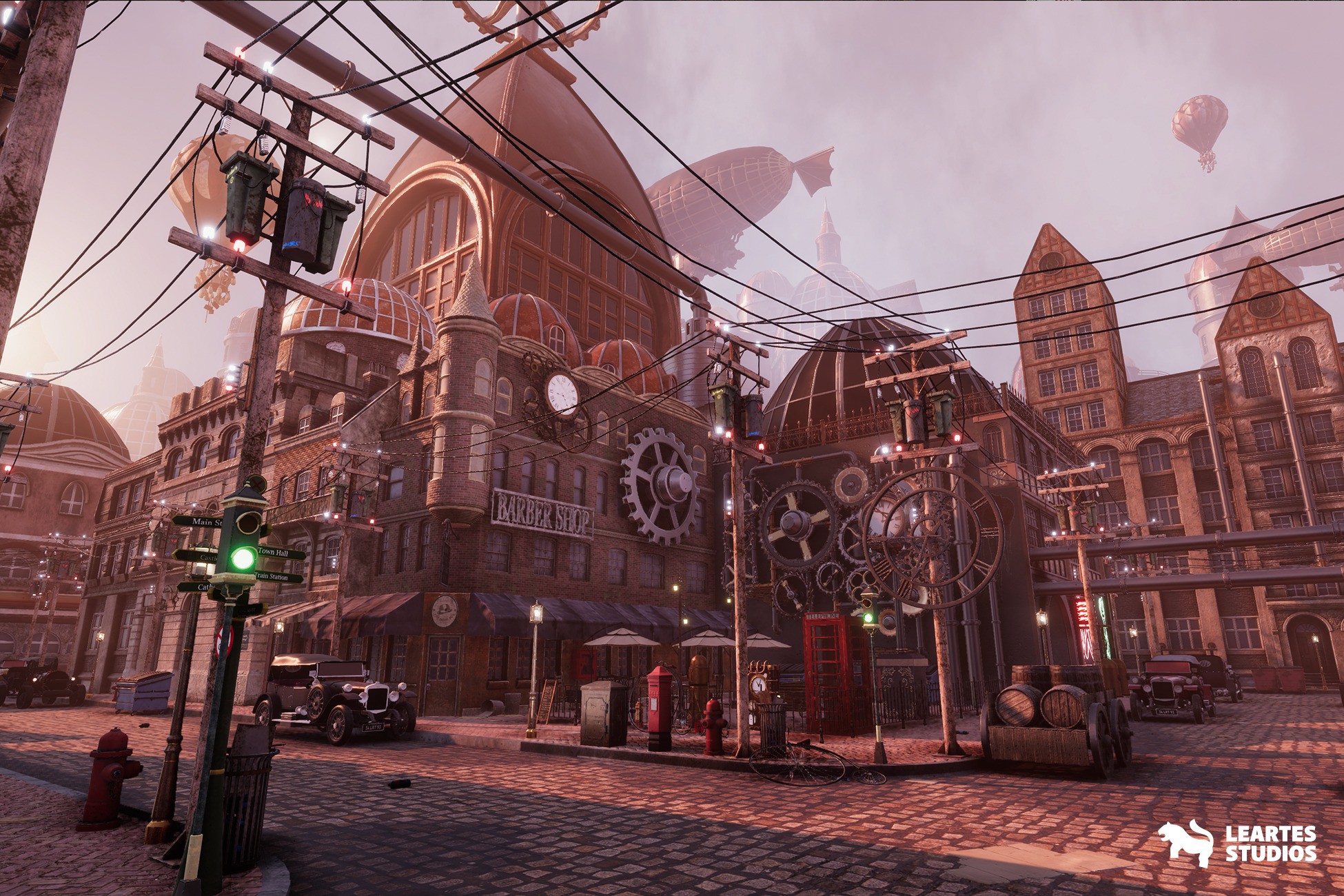 SteamPunk / Victorian Environment Megapack