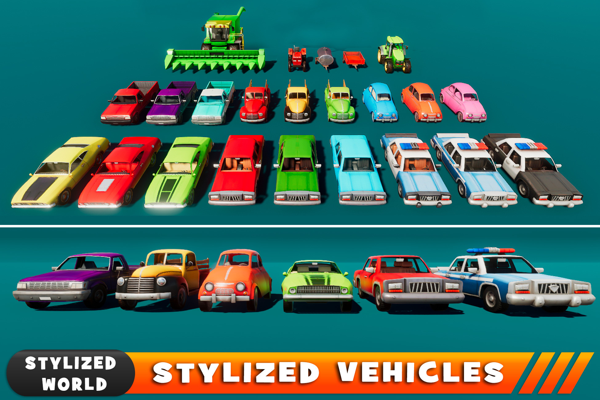 Stylized Vehicles
