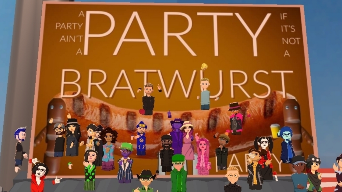 Bratwurst Parties banner