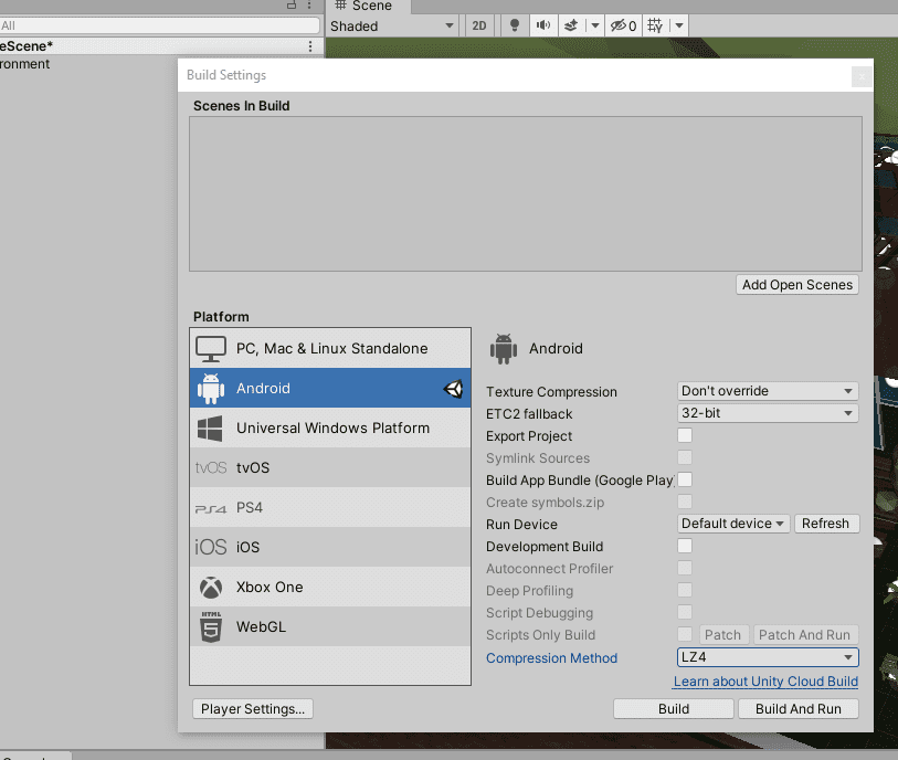 Basic Guide To Compressing Unity3D Worlds VR